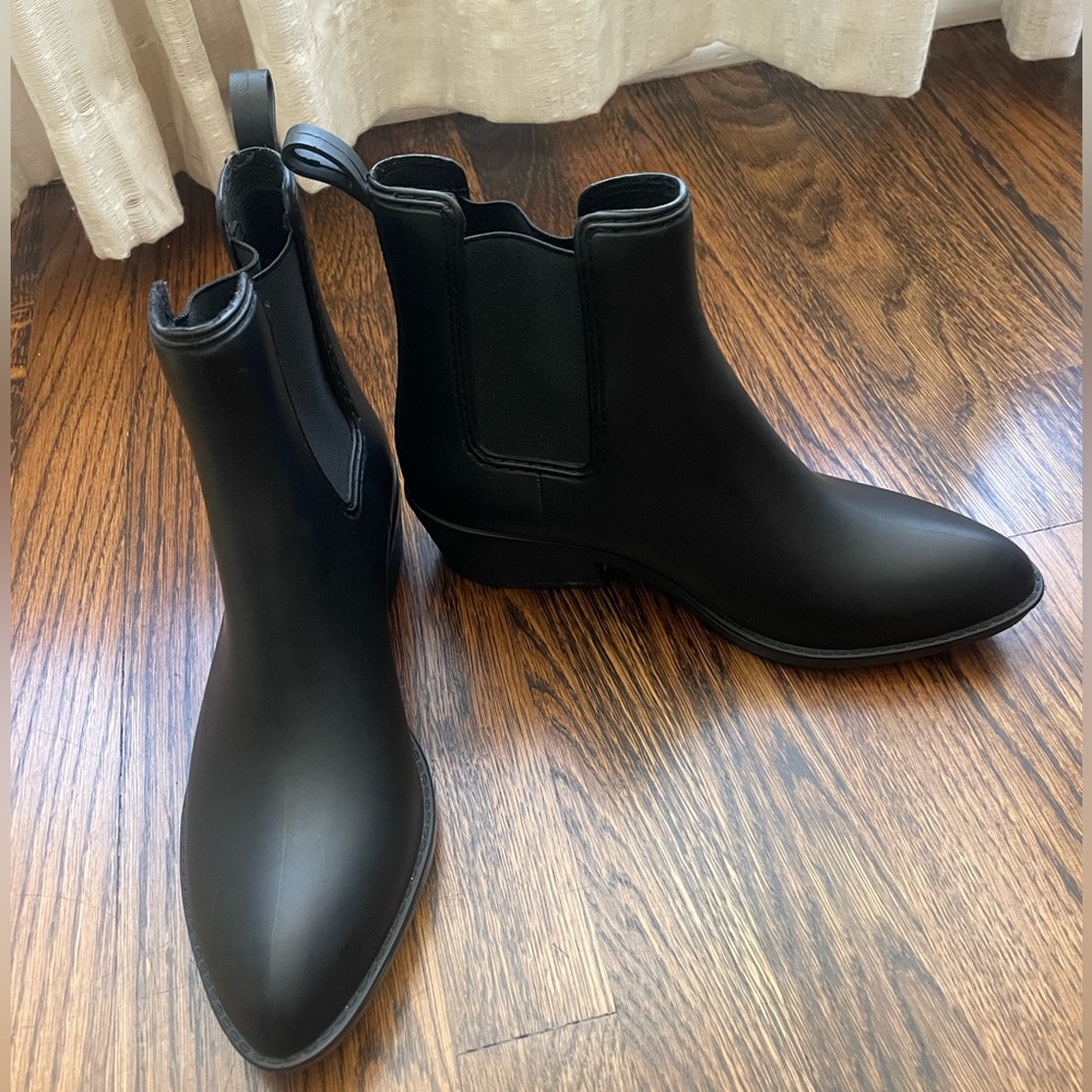 Jeffery Campbell -Havana Last Rubber/Rain Boot- 7